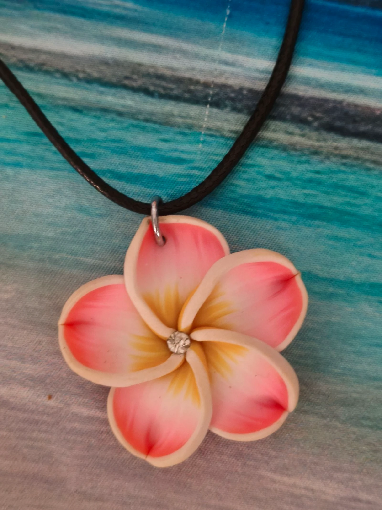 Collier en oorbellen vintage TBE – photo 2